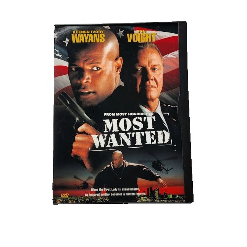 Most Wanted DVD Crime Suspense Movie R 1998 Keenen Ivory Jon Voight